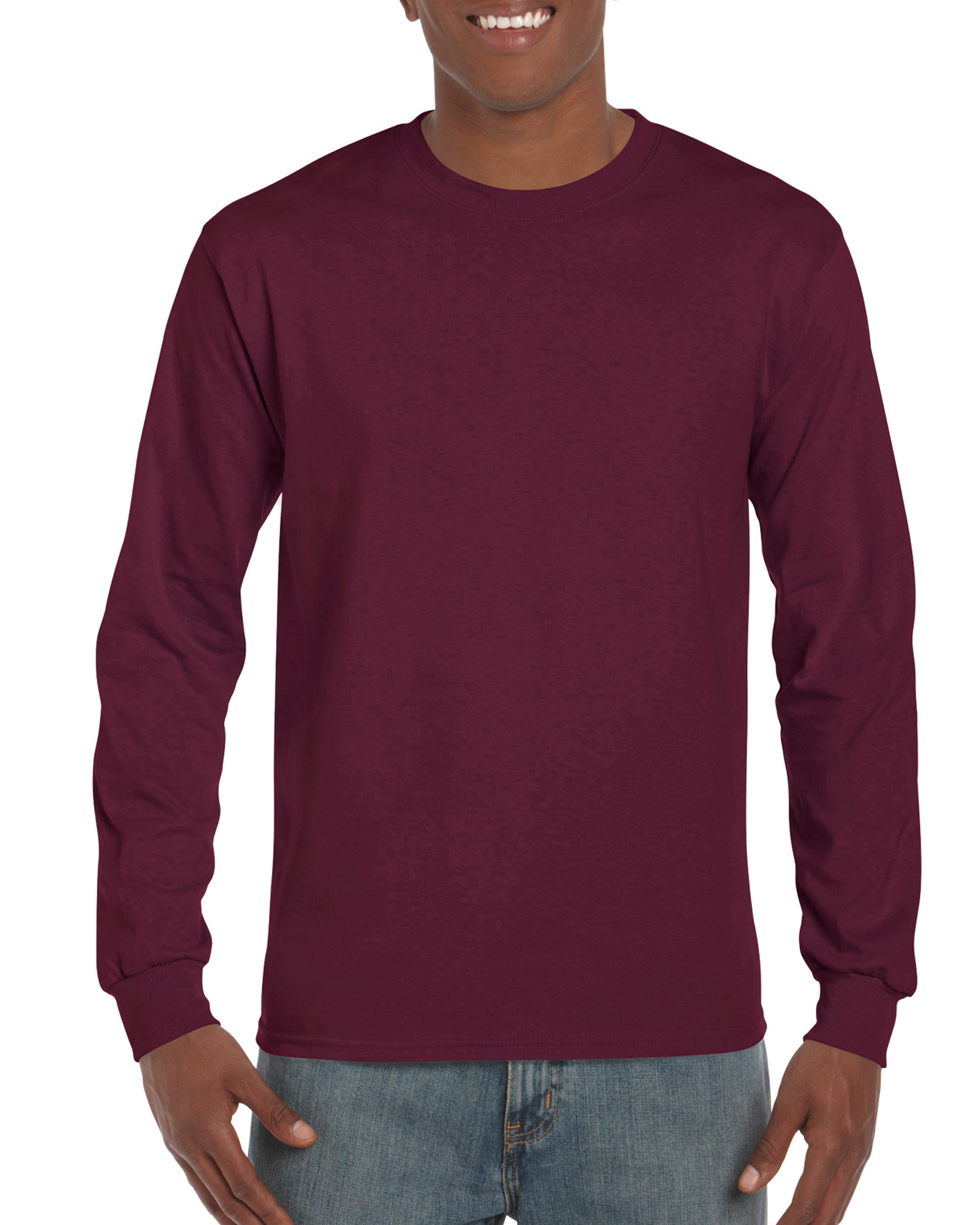 Long Sleeve T-Shirt Classic Fit Men's-Unisex 6.1oz 100% ULTRA COTTON,  Sm-5X, Gildan 2400