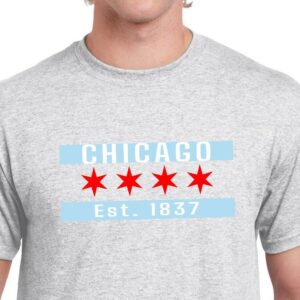 Chicago Flag Ash