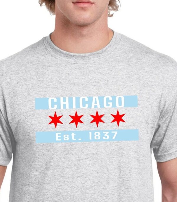 Chicago Flag Ash