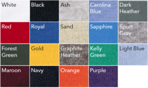 G8800 Color Chart - gs