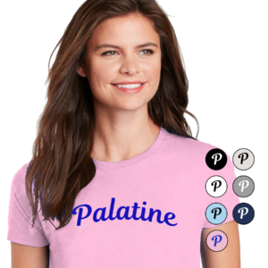 Palatine IL Womens T-Shirt 7tw - 1b